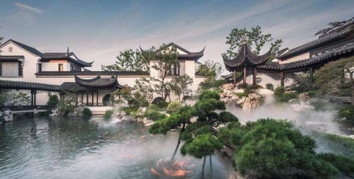 中式園林大宅 建面170 230平中式合院,金瑞園來了