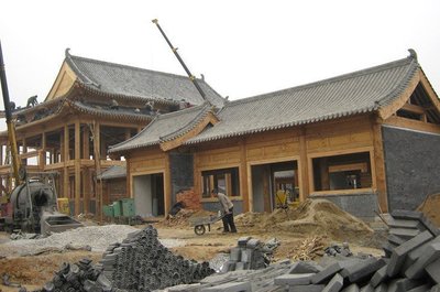 河北邯鄲古建園林工程公司 古建施工隊(duì) 屋面掛瓦隊(duì)